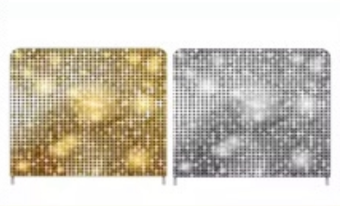 Gold & Silver Glam Sequin